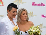 New Zealand's first gay marriage - Auckland couple Tash Vitali and Melissa Ray became one of the first same-sex couples to tie the knot as the Marriage Amendment Act came into effect.